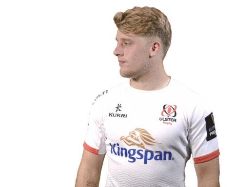 Rob Lyttle Hello Sticker by Ulster Rugby