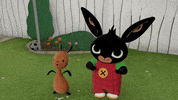 BingBunny bing bingbunny blowing GIF