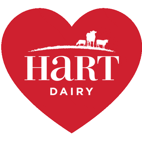 WeAreHartDairy milk hart chocolate milk grass fed Sticker