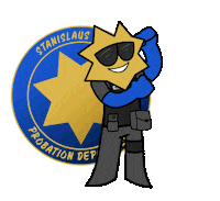 Happy Fresh Prince Sticker by Stanislaus County Probation