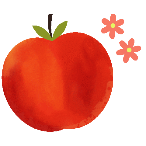 Summer Apple Sticker by Perecz Annabella