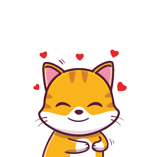 Cat Love Sticker by CATECOIN