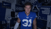 Lets Go Flex GIF by BYU Cougars
