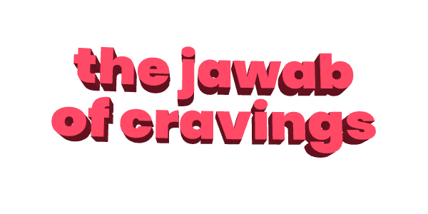 The Jawab Of Cravings Sticker by Zomato