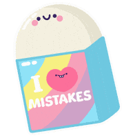 Mistake Oops Sticker