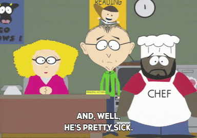 sick mr. mackey GIF by South Park 