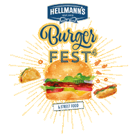 hellmanns burgerfest Sticker by Hellmann's Burger Fest