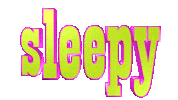 Tired Sleepy Sticker by GIPHY Text