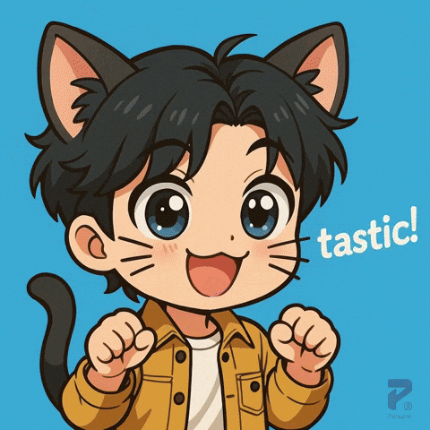 Surprised Cat GIF by Persona