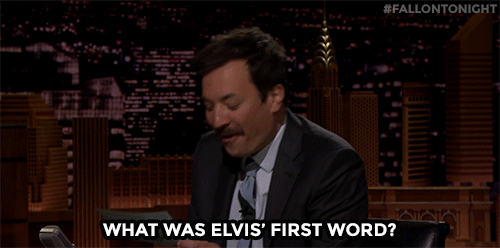 Jimmy Fallon Elvis GIF by The Tonight Show Starring Jimmy Fallon