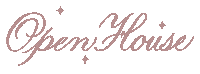Pink House Sticker