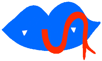 Face Lips Sticker by ed_illustrates
