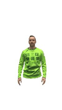 Green Team Europe Sticker by USAM NIMES GARD