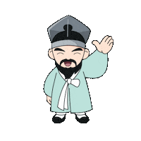 Happy 행복 Sticker