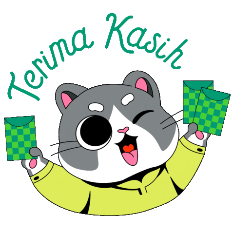 Raya Terimakasih Sticker by Loka Made