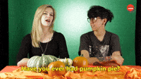 Have You Ever Had Pumpkin Pie?