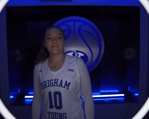 Womens Basketball GIF by BYU Cougars