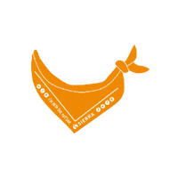 SierraOfficial bandana sierra national puppy day dog bandana Sticker