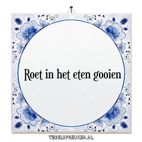Nl Storing Sticker by Tegelspreuken.nl