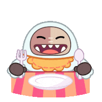 puzzupamitoi hungry 배고파 gimmie 밥줘 Sticker