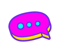 Fun Text Sticker by Mighty Hoopla
