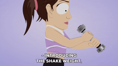shake a weight GIF by South Park 