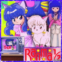 Ranma Saotome Shampoo GIF