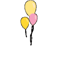 Birthday Balloon Sticker by Hobbii