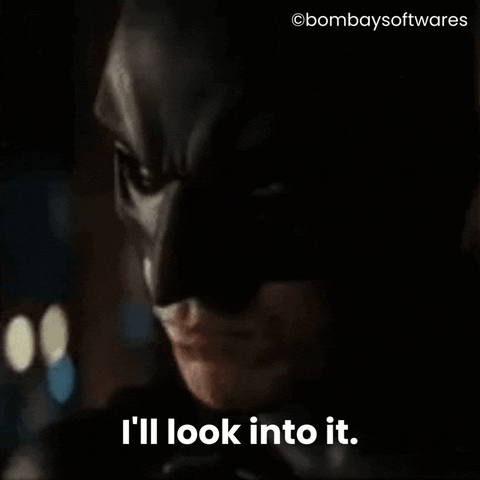 Serious The Dark Knight GIF by Bombay Softwares