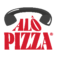 Alo_Pizza pizza logotipo alô pizza Sticker