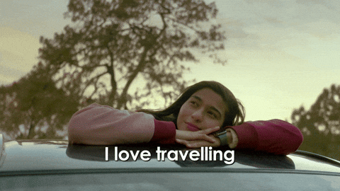 Ilovetravelling Love GIF by Anupam Kher Studio