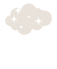 April Showers Glitter Sticker by Luminesque