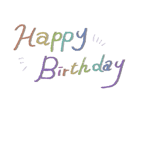 Happy Birthday Sticker