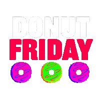 Donut Friday Sticker by Shaun T