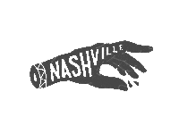 simonandmoose hand skeleton nashville drip Sticker