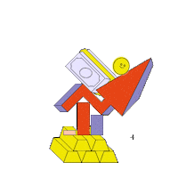 Money Gold Sticker