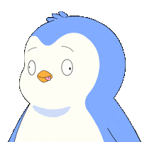 Confused Spaced Out Sticker by Pudgy Penguins