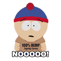 Stan Marsh No Sticker by South Park