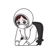 Tired Fed Up Sticker