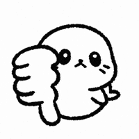 Sad No Thank You GIF by Sappy Seals