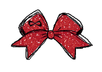 NfinityShoes sparkle cheer bow infinity Sticker
