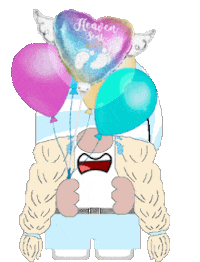 Angel Baby Gnome Sticker