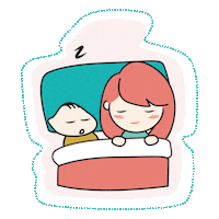 Baby Sleeping Sticker by The Nest Attachment Parenting Hub