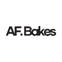 Af Bakes Sticker by April Ford