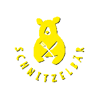 schnitzel-baer food bear bar vorarlberg Sticker