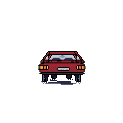 Car Traveling Sticker