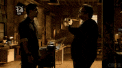 scorpion fist bump GIF by CBS