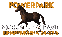 PowerPark juhannus powerpark ravit hevonen Sticker