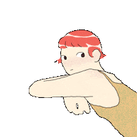Wink Flirt Sticker by Nuriamartgon