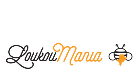 loukoumania giphyupload bee loukoumades loukoumas Sticker